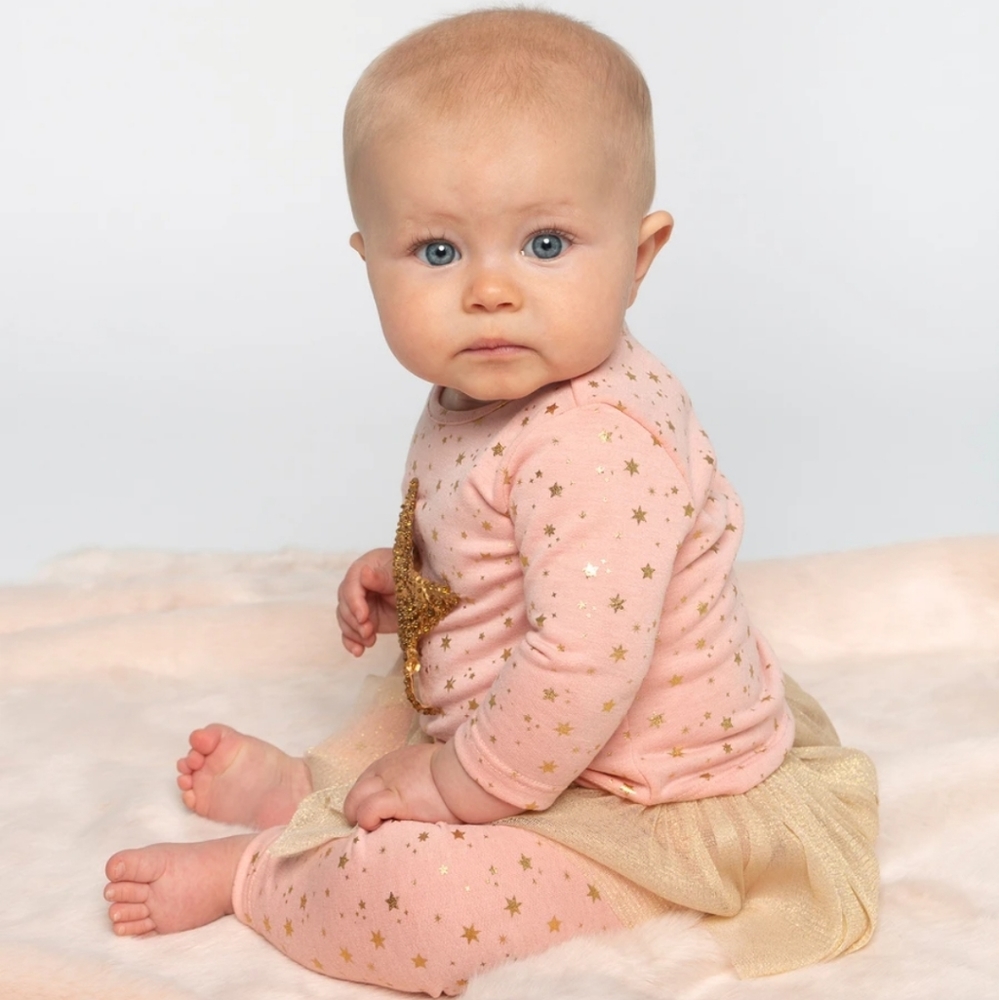 NWOT LITTLE MASS MINI STAR FOIL 2PC SET